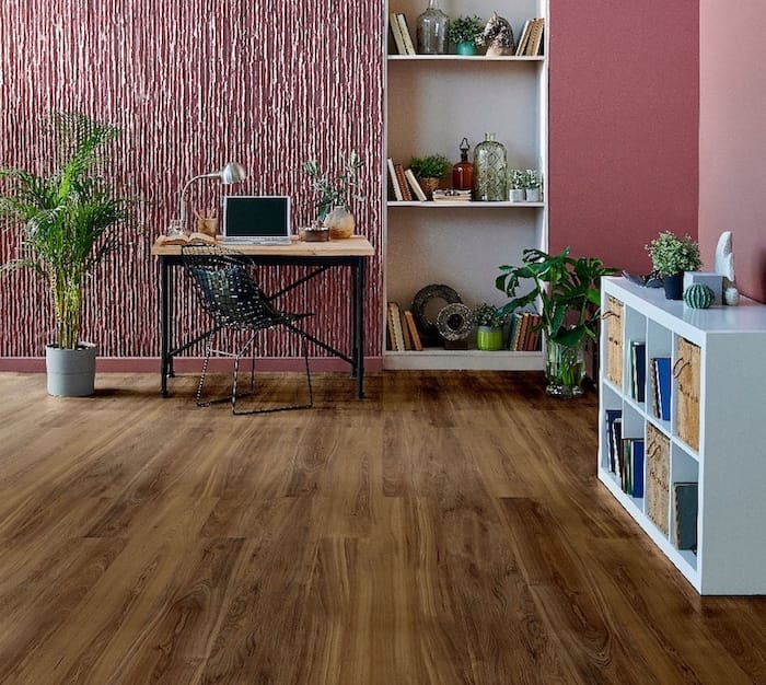 Studio home office pavimento bamboo