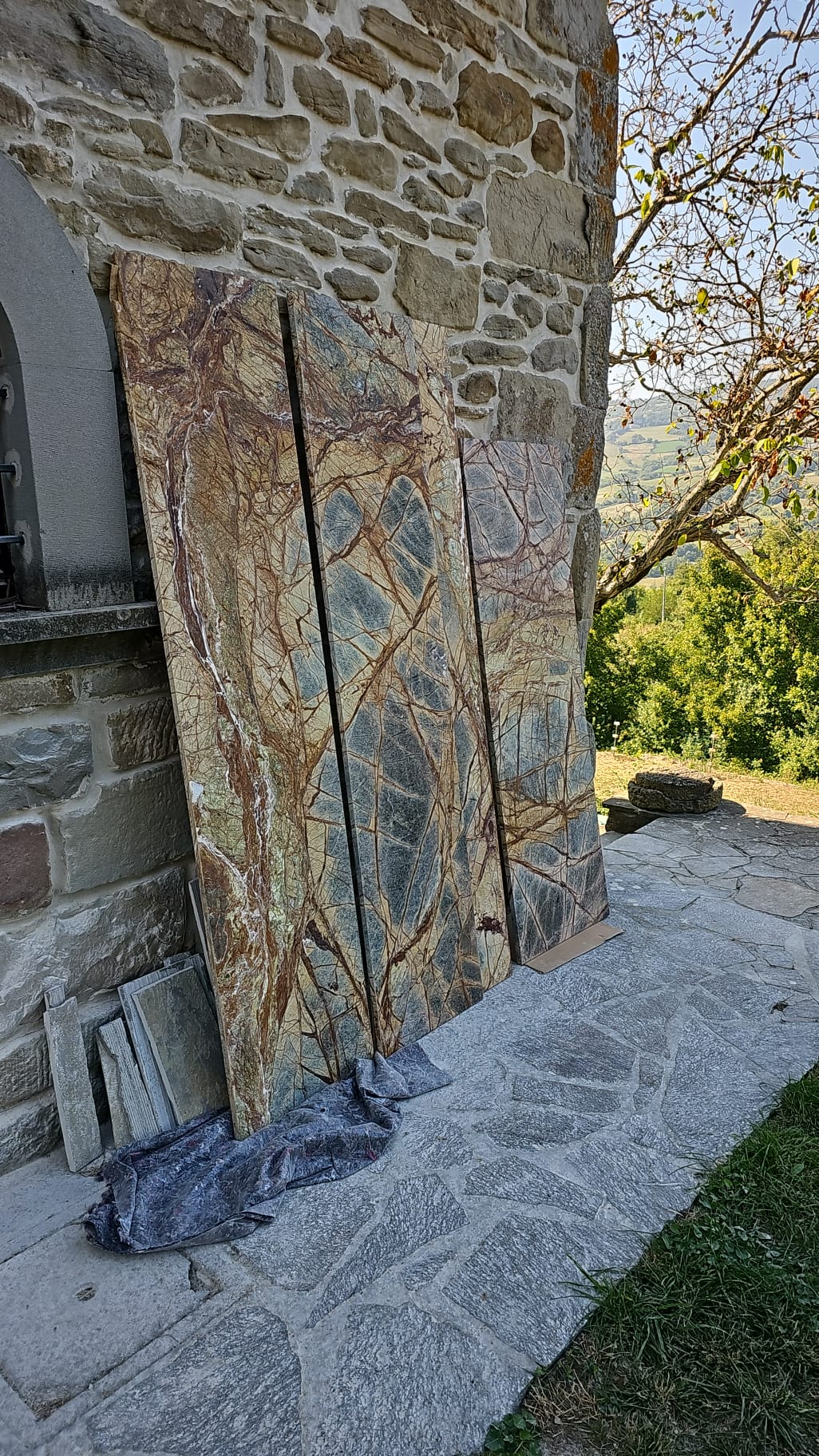 Lastre pietra naturale esterna